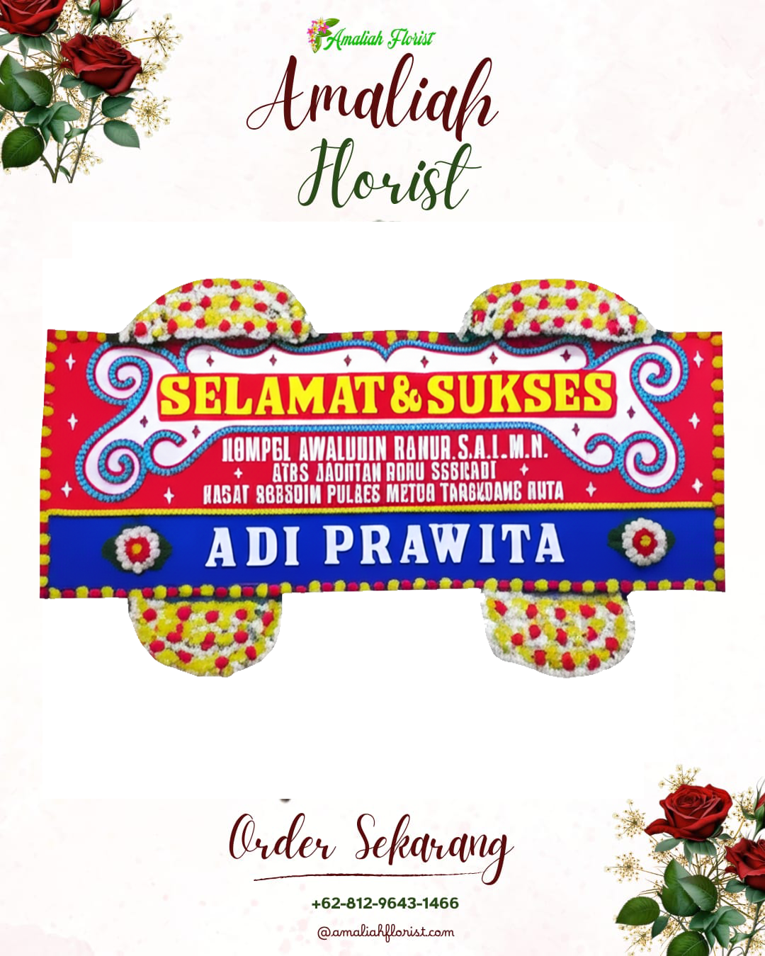 Papan Bunga Ucapan Selamat Tarogong Kidul