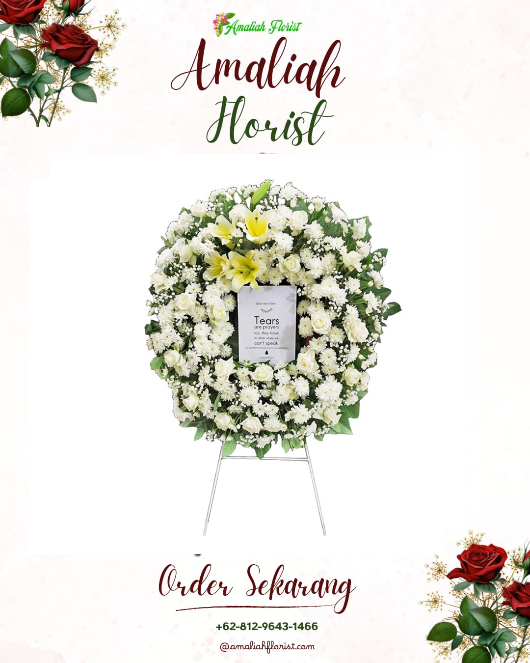 Krans Bunga Duka Tarogong Kidul