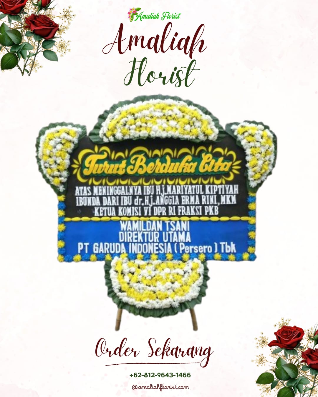 Papan Bunga Duka Tarogong Kidul